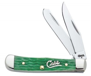 Case 10057 Emerald Green Tiny Trapper 62154SS