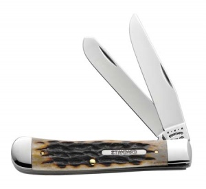 Case 10499 Brown Bone Trapper Knife Standard Knife