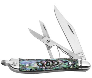 12004 Peanut Abalone Knife8220RSC SS2 7-8Scissors 12004