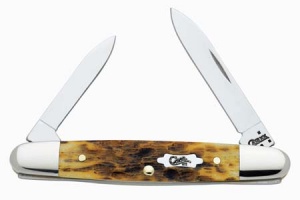 Case XX 12436 Eisenhower Knife Golden Rod 06263 SS