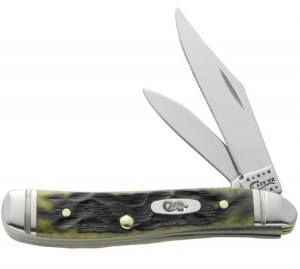 12453 Olive Green Peanut Peach Seed Jigged 6220 SS 12453
