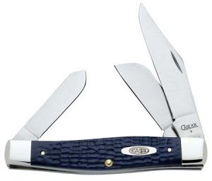 American Blue Large Stockman13004 Jigged Synthetic