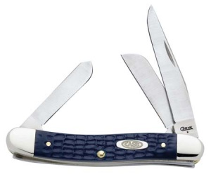 Case American Workman - Navy Blue Synthetic Medium Stockman (6318 SS) CA13005