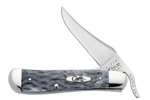 13016 Gray Bone Russlock 425 Inch Tested XX Clip Blade 13016