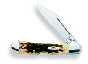 Case 133 Mini Copperlock Amber Bone 61749L SS
