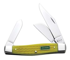 Case 6375ss Jd Yellow Lg Stockman Knives 15703