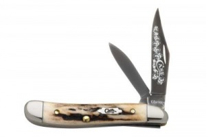 Case V5220ss Vintage Stag Peanut Knives 17101