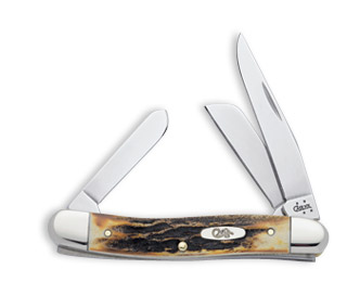 Case 5318SS Medium Stockman India Stag CA179