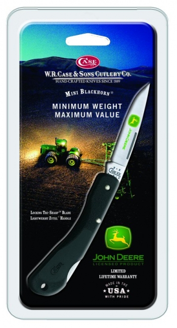 Case J Deere,lt1059l,mini Blackhorn Knives 1827
