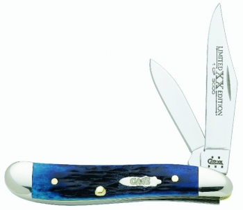 Case Le Xix Ocean Blue Peanut Knives 19076