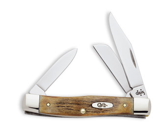 Case 197 -53032SS Medium Stockman India Stag