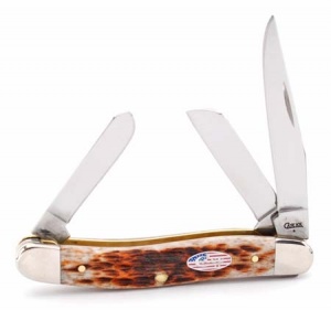 Case Gift Set Honey Br Stockman Knives 2207