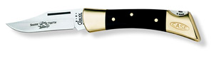 Case P197lss Shrk Tooth Blk Wood Knives 250