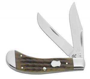Case 2nd Cut Ant Bone Saddlehorn Knives 25804