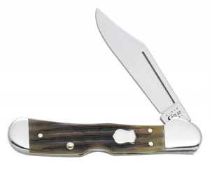 Case Second Cut Antique Bone Mini Copperlock 3 5-8 25805