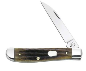 Case 2nd Cut Ant Bone Mini Trapp Knives 25806