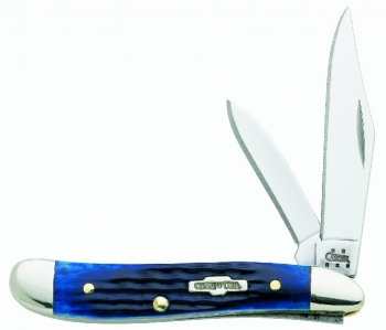 Case Blue Bone Peanut Knives 2802