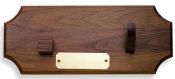 Case Walnut Presentation Plaque Knives 317