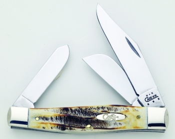 Case 6.5375cv,bnstag,lg Stockman Knives 3492