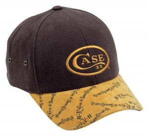 Case Case Cap Blk- Leather Knives 50056