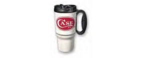 Case Travel Mug 16oz Red Case Oval Knives 50106
