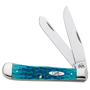 Case 6254 Ssm Carib Blue Trapper Knives 5076