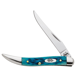 Case 610096ss,tx Tthpk,carib Blue Knives 5077