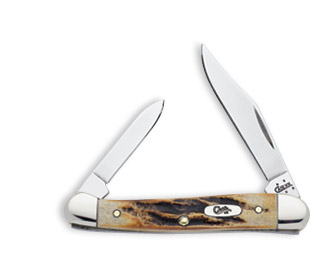 Case 52109X Mini Copperhead India Stag 28 Overall 519