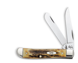 Case 5207mini Trapperindia Stag Knives 5534