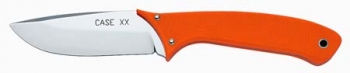 Case 5660 Drop Point Hunter Knife w- Orange Handle 5560