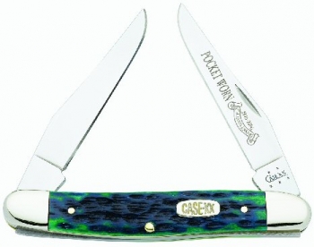 Case Musk Ss,pw Aquamarine Muskrat Knives 5666