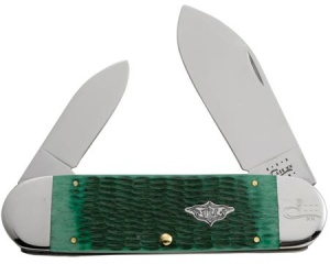 Case Vintage Jade Bne Elephants Toe Knives 57732