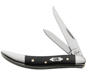 Case Ebony Wood Sm Tx Toothpick Knives 58283