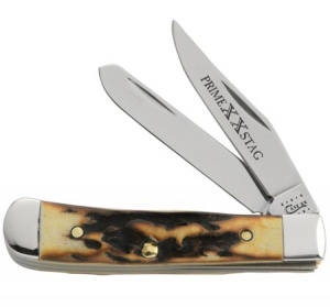 Case 2010 Xx Prime Stag Tiny Trappe Knives 58394