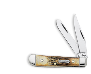 Case 52154jd Stag Tiny Trapper Knives 5852