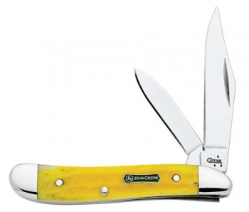Case 6220ss Jd Yellow Peanut Knives 5883