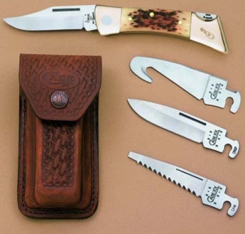 Case Xx-changer Amber -guthk- Tin Knives 6004