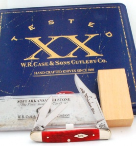 Case 47whittler Dark Red Tin Knives 6029
