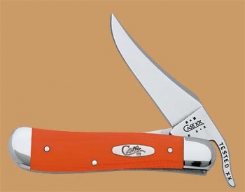 Case Ssm Orange Sm G-10 Russlock Knives 6204