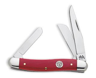 Case 10318 Red Ruger G-10 Stock Knives 6521