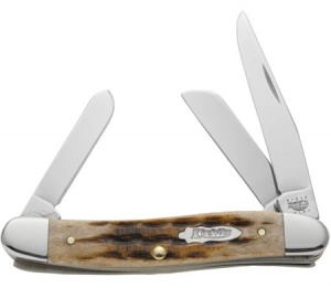 Case Kinfolks Hon Br Med Stockman Knives 6581