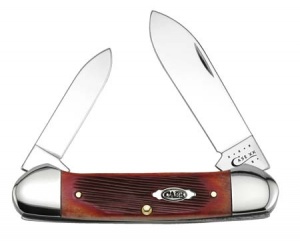 Case Tested Red Bone Canoe Knives 6595