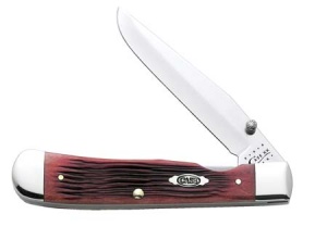 Case Ss Red Barnboard Trapperlock Knives 6597