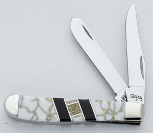 Case 6611 Arctic Ice Mini Trapper Simply Stunning
