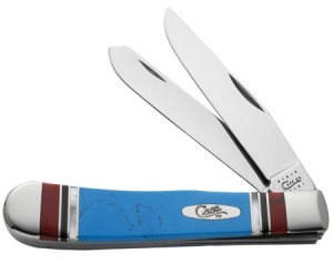Case Ex254ss Exotic Turquoise Trapp Knives 6663