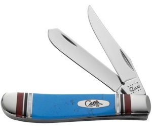 Case Exotic Turquoise Mini Trapper Knives 6667