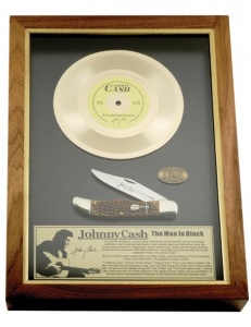 Case Johnny Cash Gold Record Knives 6792