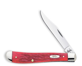 Case Dark Red Bone - Standard Jig Slimline Trapper (61048 CV) Knives 6982