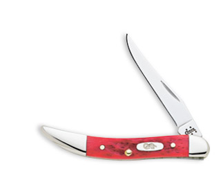 Case 61009 Cv Dk Red Sm Toothpick Knives 6990