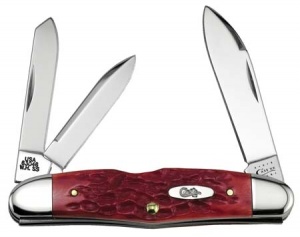 Case Cv Dk Red Humpback Whittler Knives 6993